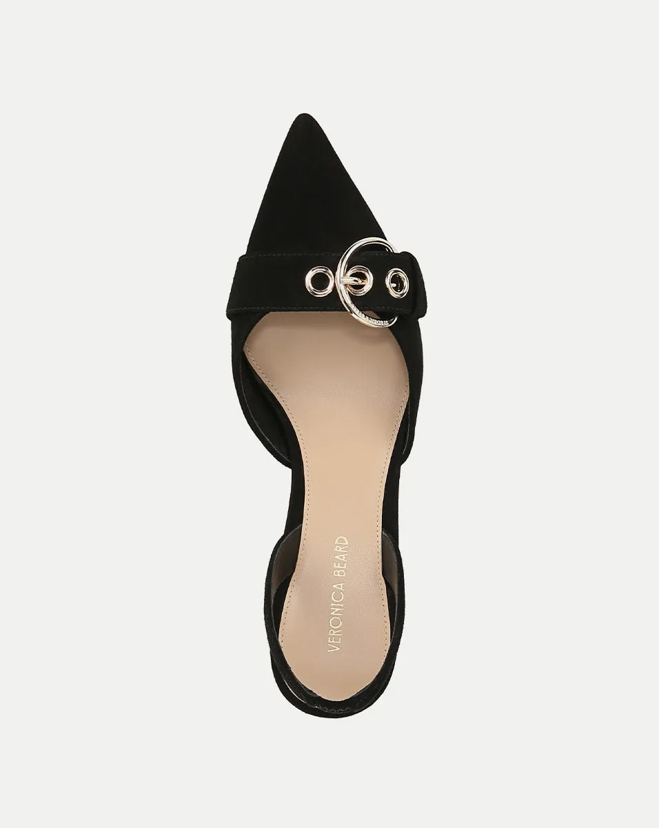 Roxy Suede Slingback Pump