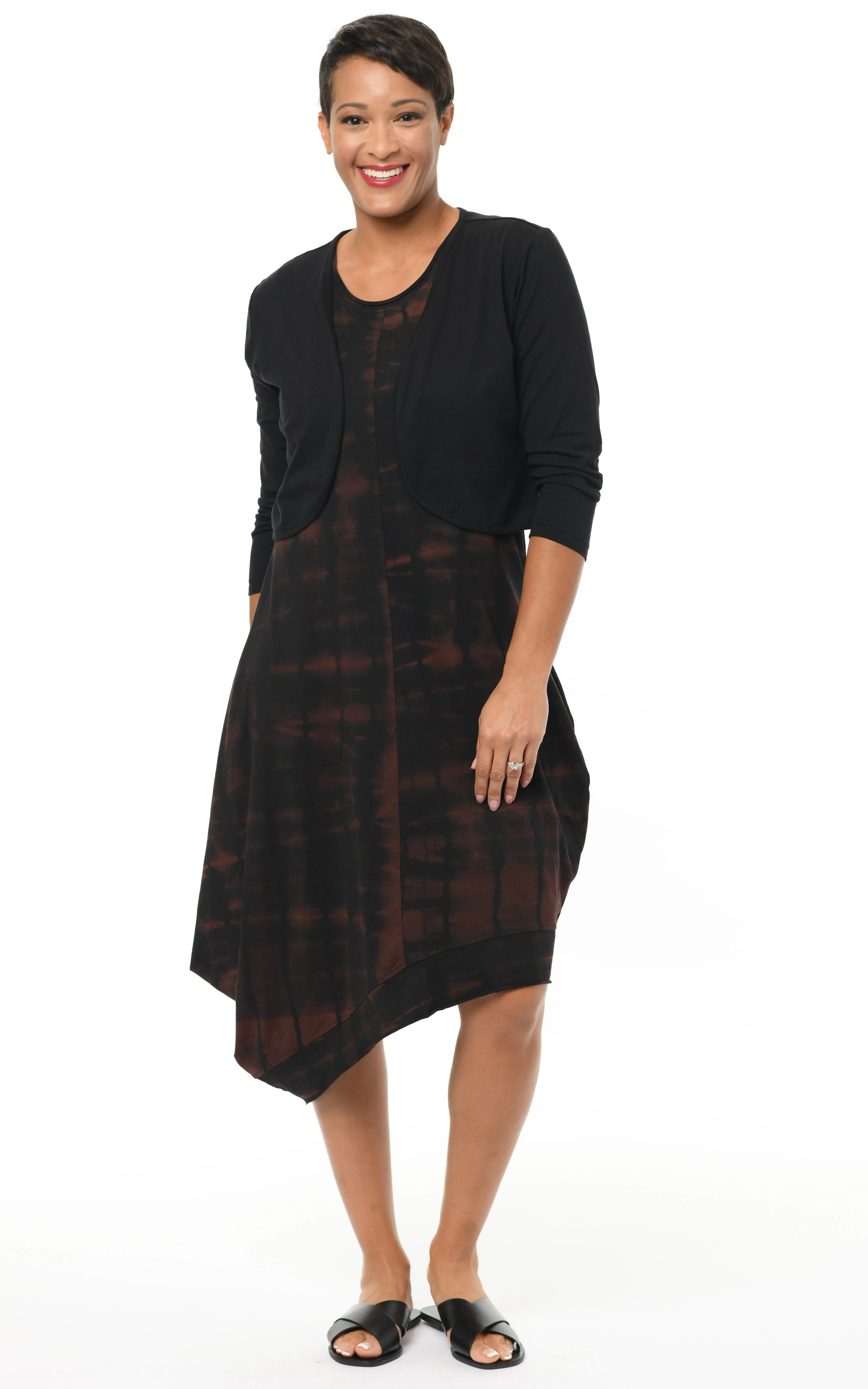 Shrug Womens Jacket Knit in Black