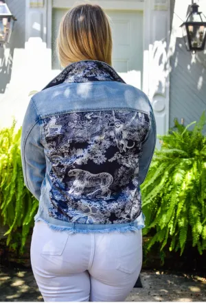 The Light Denim Jacket / Navy Toile