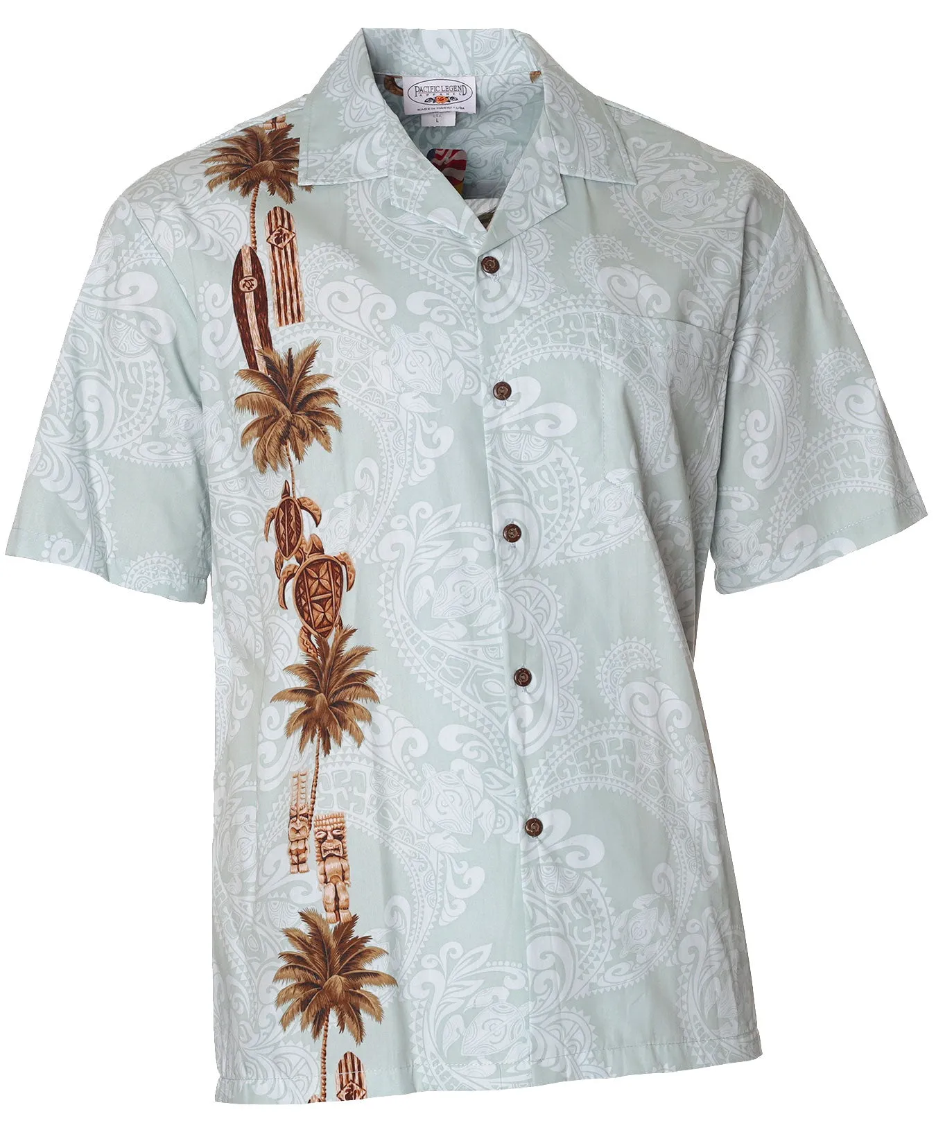 Totem Surfer South Pacific Hawaii Shirt Design