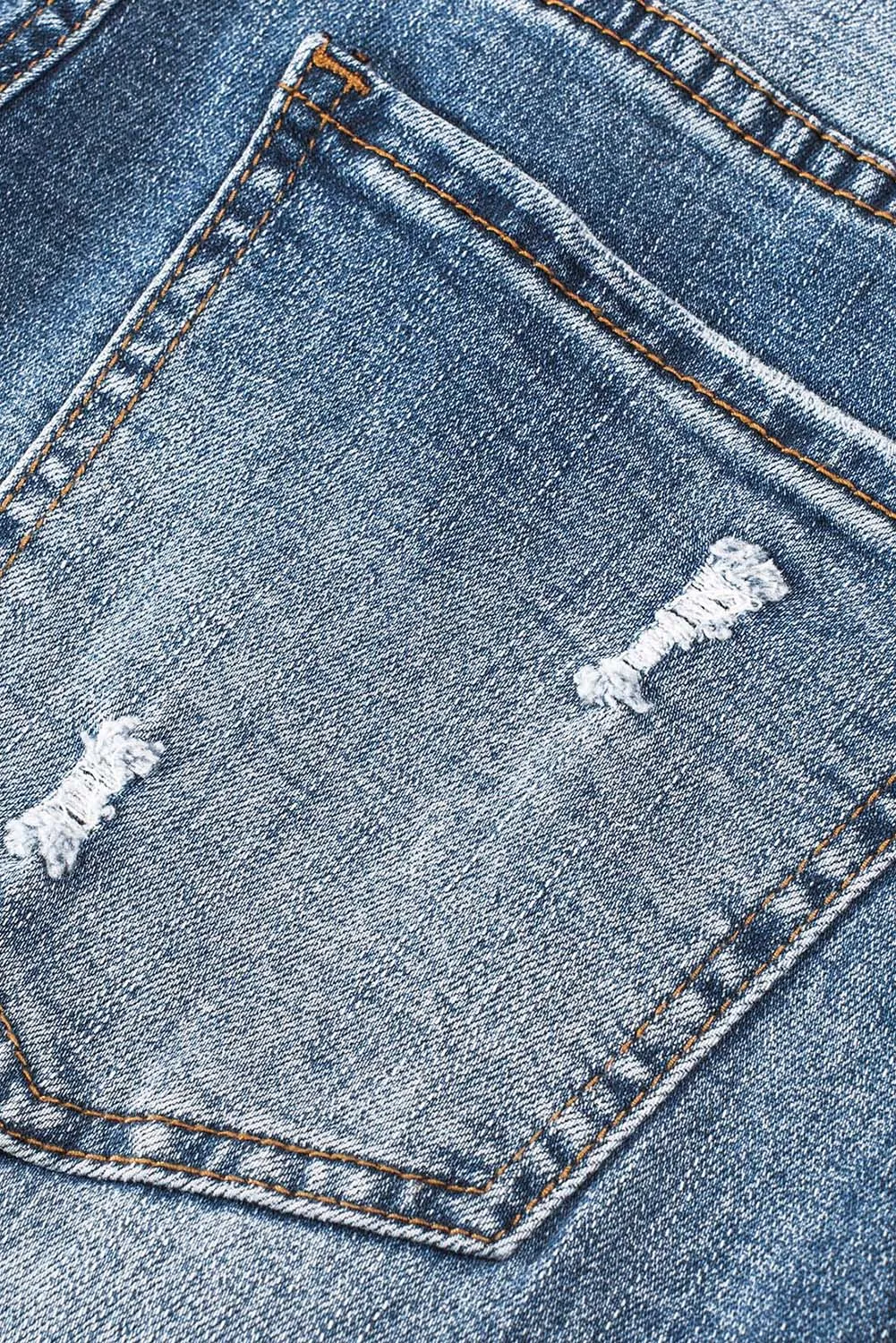 Valentine Hearts Patches Denim Jeans