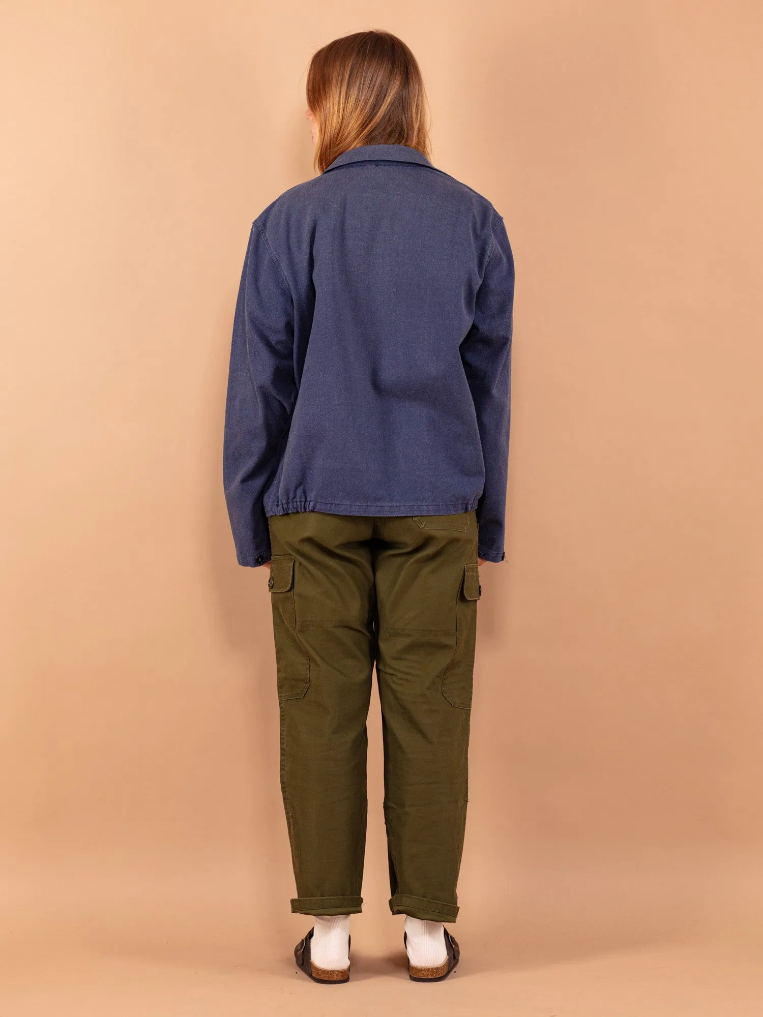 Vintage 60's Women French Work Jacket