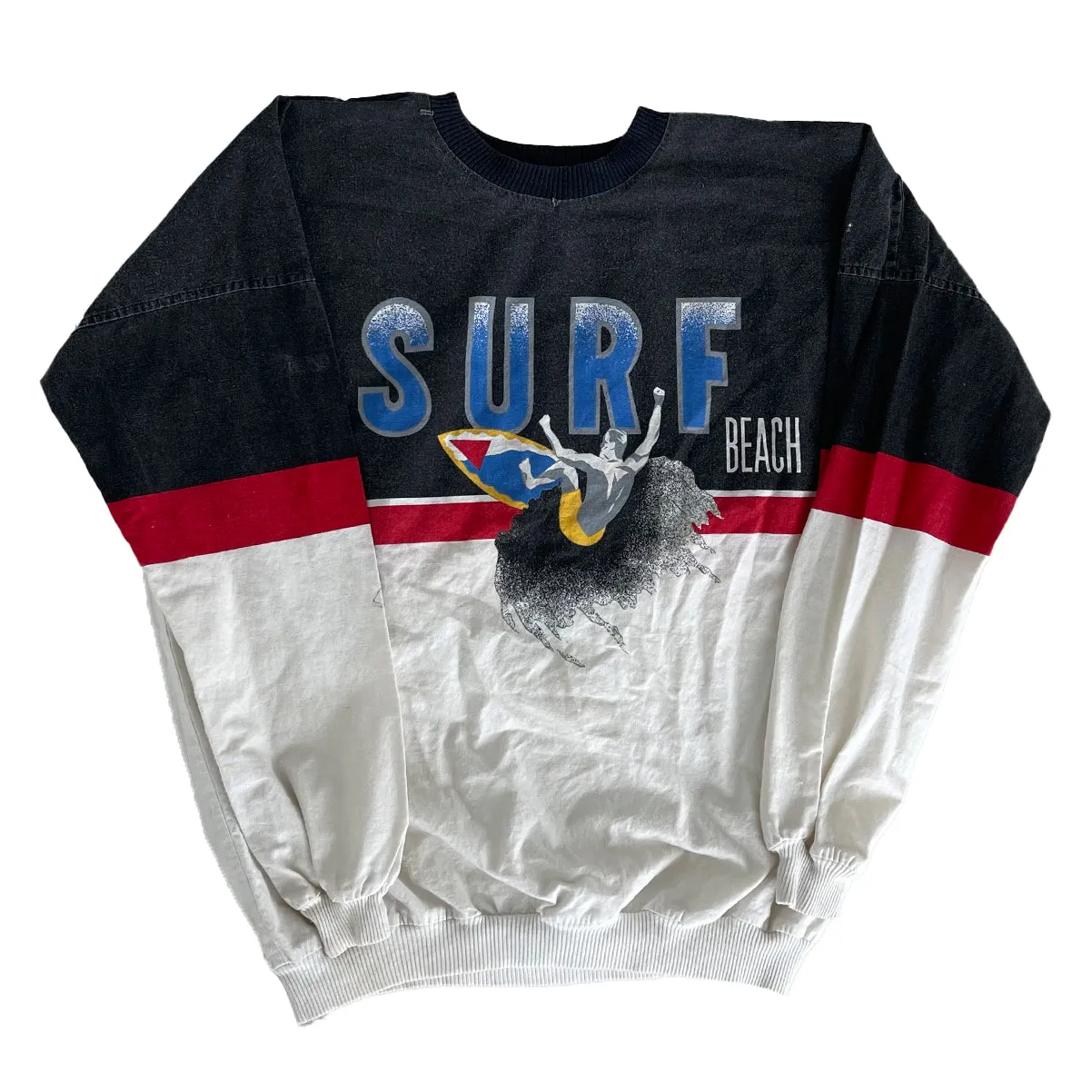 Vintage Surf Beach Pullover Light Jacket L