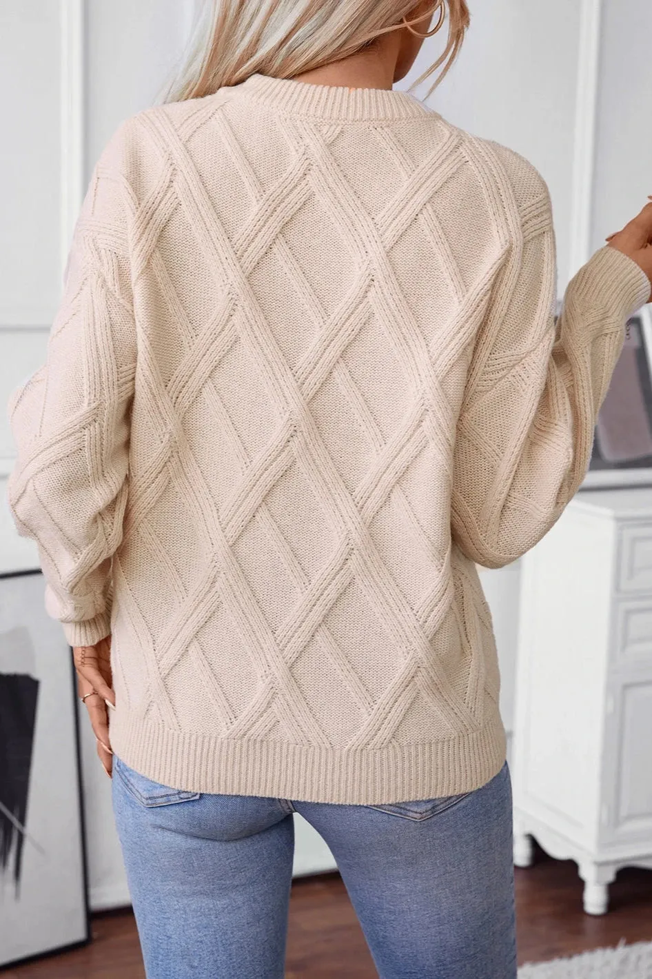 Weaved Knit Sweater