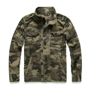 West Louis Military Spring Camo Jacket