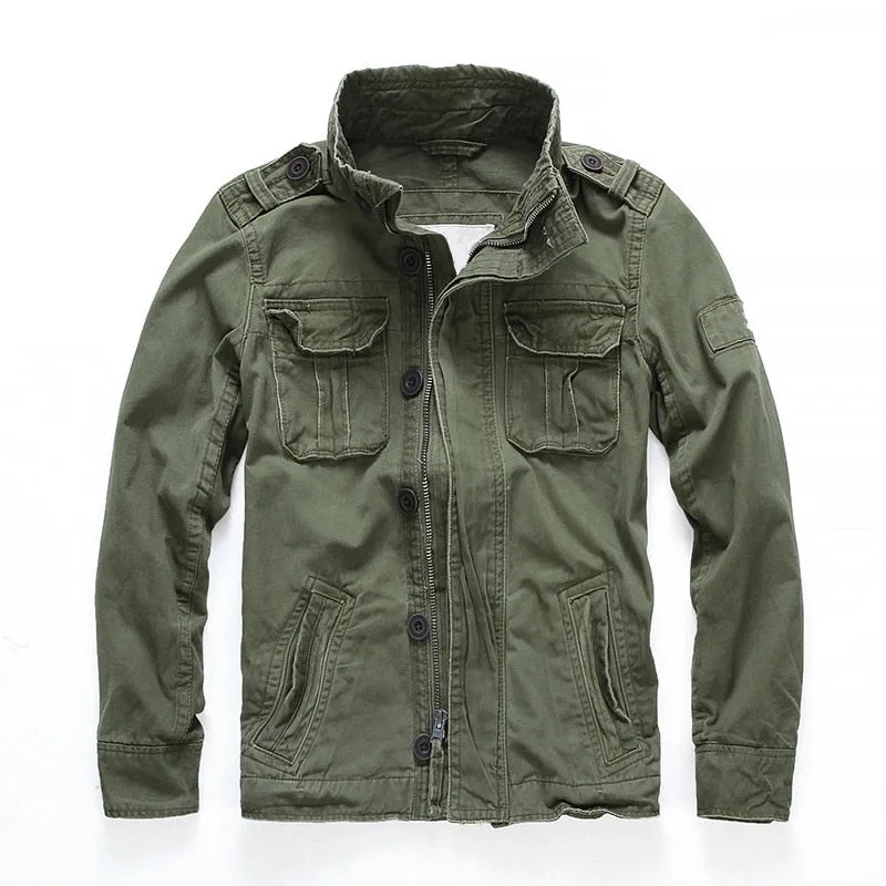 West Louis Military Spring Camo Jacket