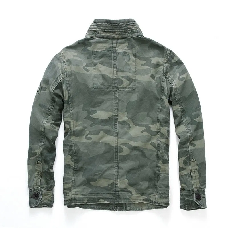 West Louis Military Spring Camo Jacket
