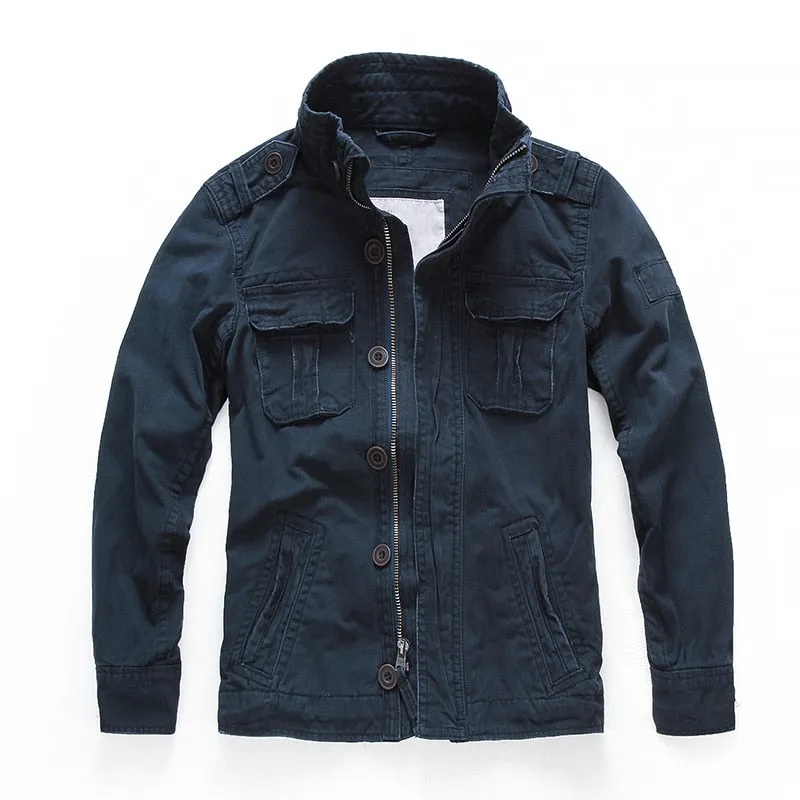 West Louis Military Spring Camo Jacket