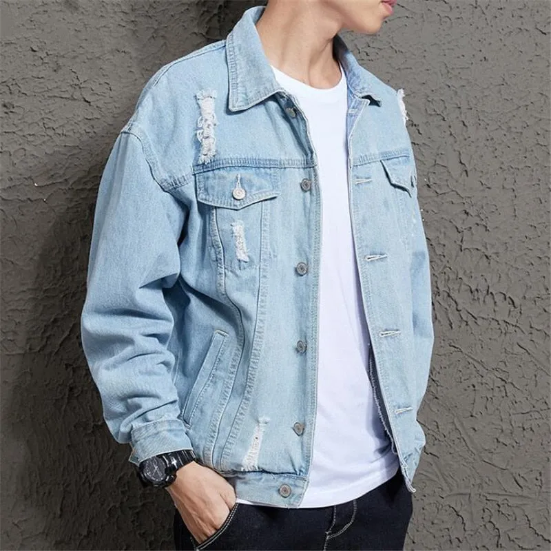 West Louis Spring Hole Jean Jacket