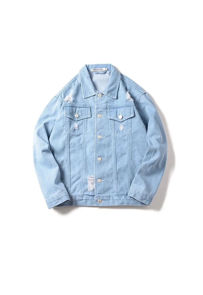 West Louis Spring Hole Jean Jacket
