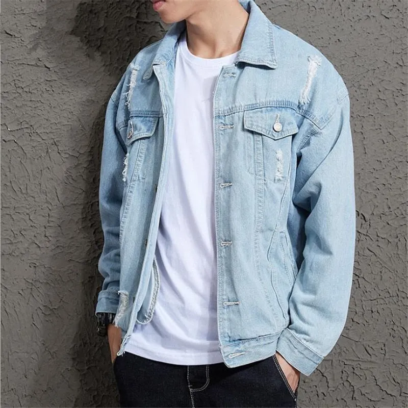West Louis Spring Hole Jean Jacket