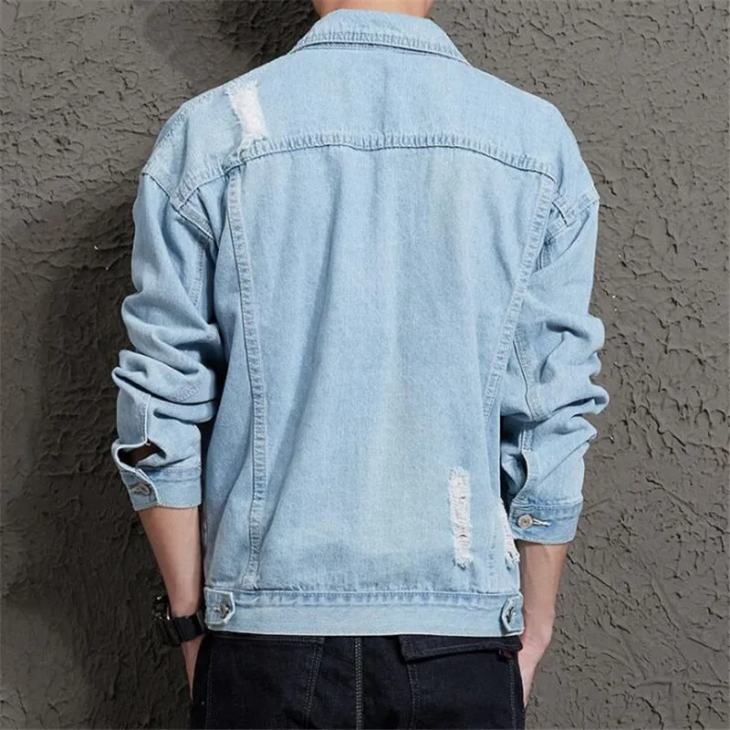 West Louis Spring Hole Jean Jacket