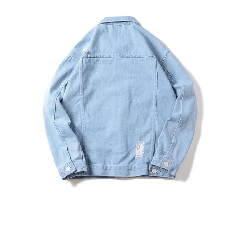 West Louis Spring Hole Jean Jacket
