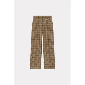 Women Tailored Regular Pants - Dark Camel
